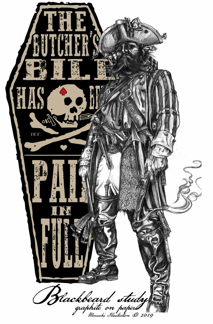 "I'll GIVE NO QUARTER NOR TAKE ANY FROM YOU!"   Black Beard's Tale