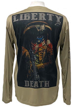 LIBERTY OR DEATH! VARIANT Men's Cooling Performance "Dri Fit" Long Sleeve Tee