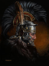 "The Optio" - Roman Imperial Gallic "G" (Weisenau) Portrait Print
