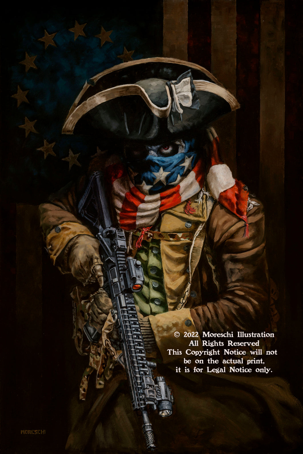 LIBERTY or DEATH!  - 2020 Defiance Art Print