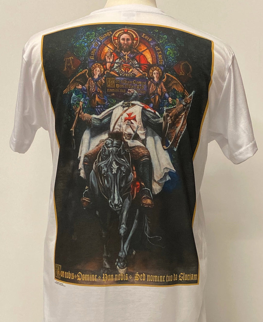 I Am Thine Lord, Save Me - Psalms 115 - Full Back Painting Tee